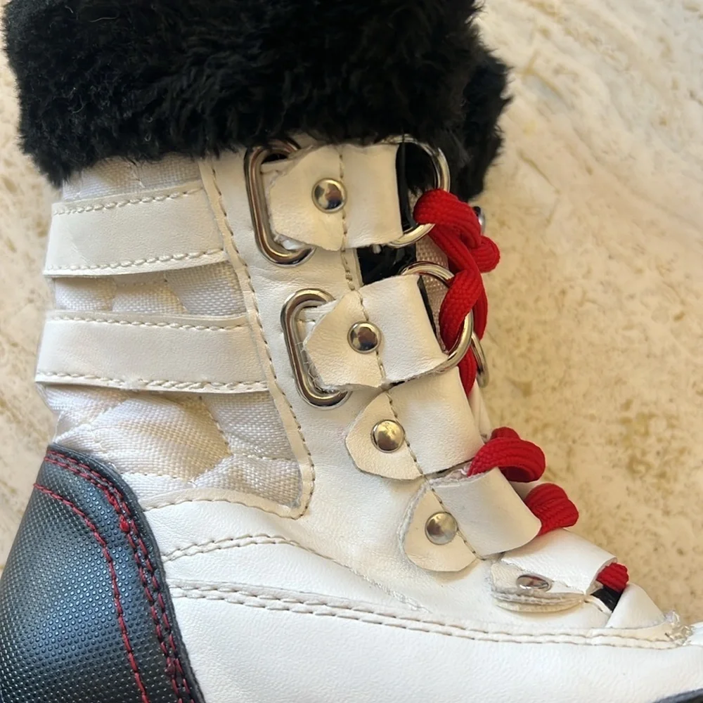 U.S. POLO ASSN. snow winter boots little kid size 11